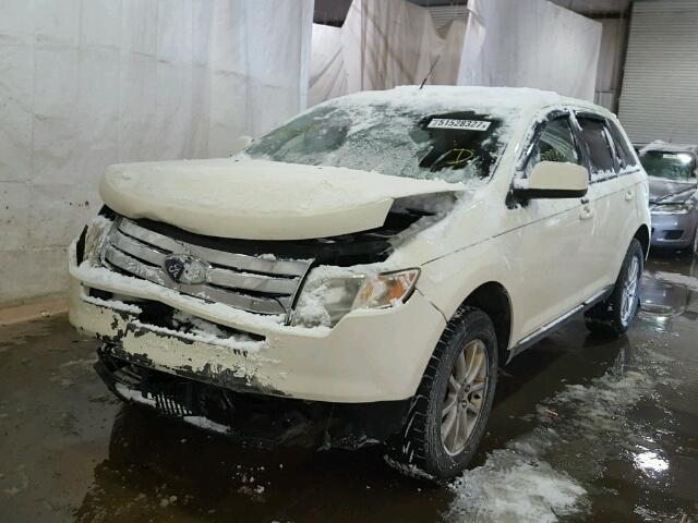 2FMDK48C97BB58407 - 2007 FORD EDGE SEL WHITE photo 2