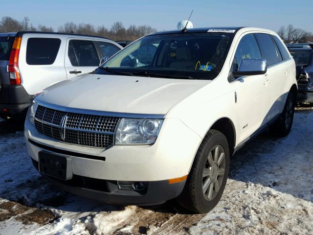 2LMDU88CX8BJ36469 - 2008 LINCOLN MKX WHITE photo 2