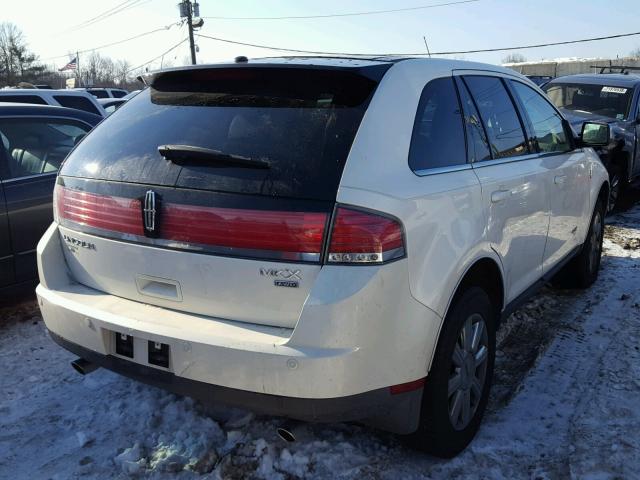 2LMDU88CX8BJ36469 - 2008 LINCOLN MKX WHITE photo 4