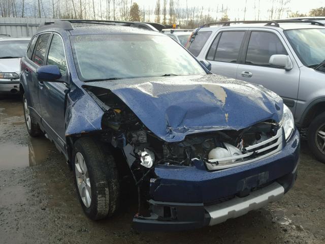 4S4BRDKC5A2321188 - 2010 SUBARU OUTBACK 3. BLUE photo 1