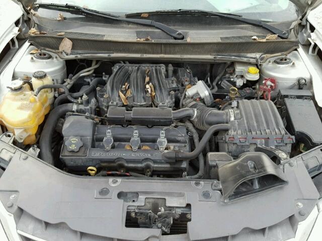 1C3CC5FD3AN166243 - 2010 CHRYSLER SEBRING LI SILVER photo 7