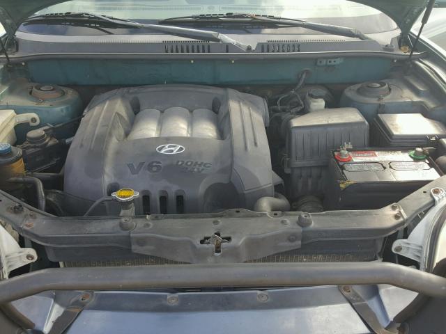 KM8SC13D33U431154 - 2003 HYUNDAI SANTA FE G GREEN photo 7