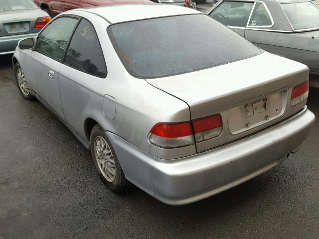 1HGEJ8244YL034598 - 2000 HONDA CIVIC EX SILVER photo 3