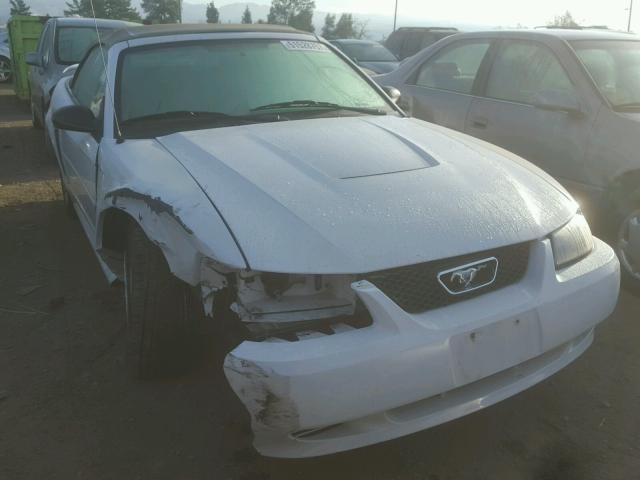 1FAFP44483F418758 - 2003 FORD MUSTANG WHITE photo 1