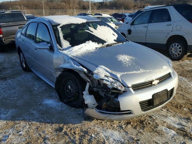 2G1WB57K591285605 - 2009 CHEVROLET IMPALA LS SILVER photo 1