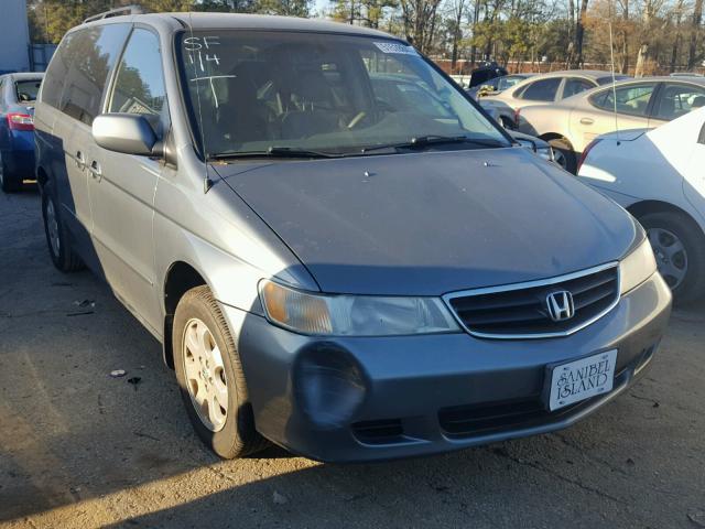 5FNRL18992B010246 - 2002 HONDA ODYSSEY EX GRAY photo 1