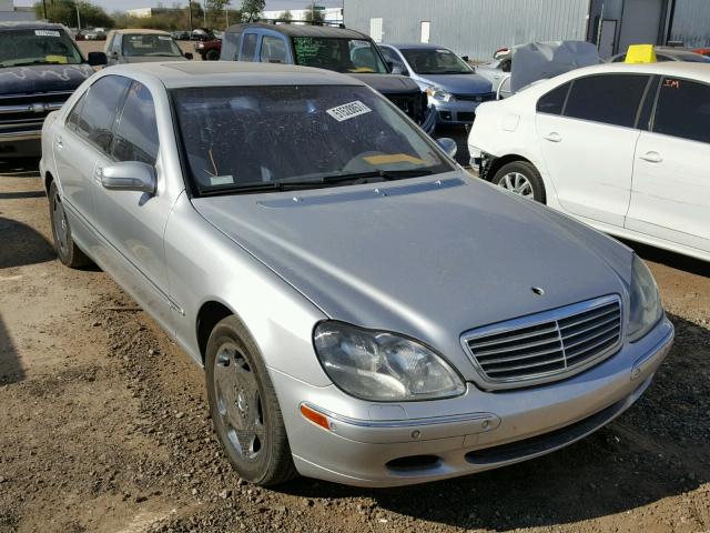 WDBNG78J31A164764 - 2001 MERCEDES-BENZ S 600 SILVER photo 1