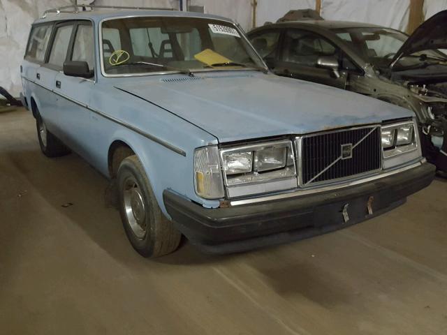 YV1AX8850E1506437 - 1984 VOLVO 245 DL BLUE photo 1