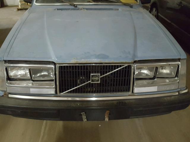 YV1AX8850E1506437 - 1984 VOLVO 245 DL BLUE photo 7