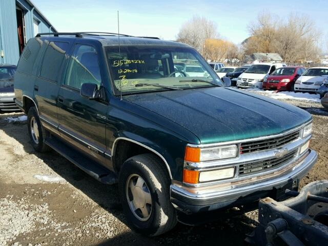 1GNEK13R5VJ389307 - 1997 CHEVROLET TAHOE K150 GREEN photo 1