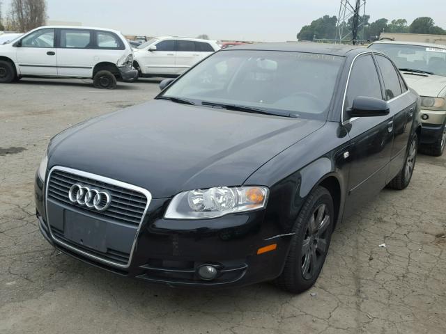 WAUDF78E07A043327 - 2007 AUDI A4 2.0T QU BLACK photo 2