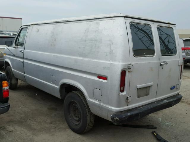 1FTFE24Y0KHB27231 - 1989 FORD ECONOLINE SILVER photo 3