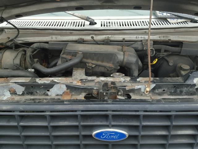 1FTFE24Y0KHB27231 - 1989 FORD ECONOLINE SILVER photo 7