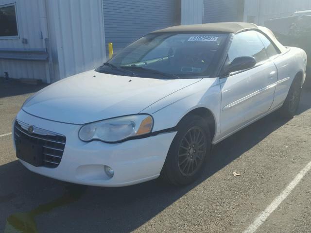 1C3EL55R66N153953 - 2006 CHRYSLER SEBRING TO WHITE photo 2