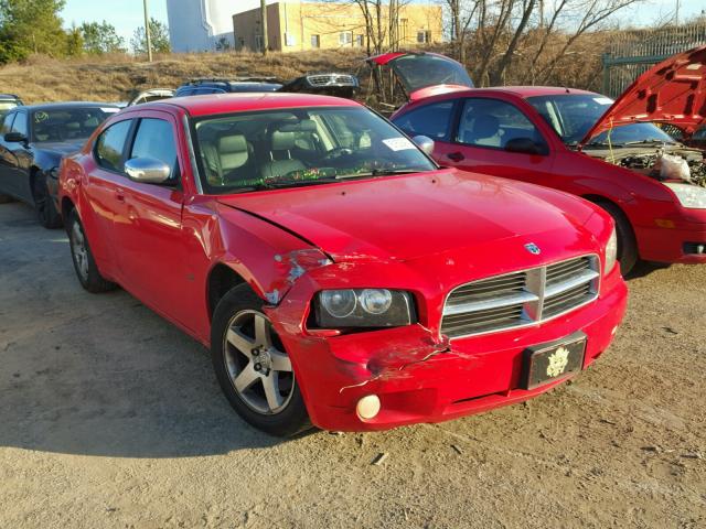 2B3KA33V89H544688 - 2009 DODGE CHARGER SX RED photo 1