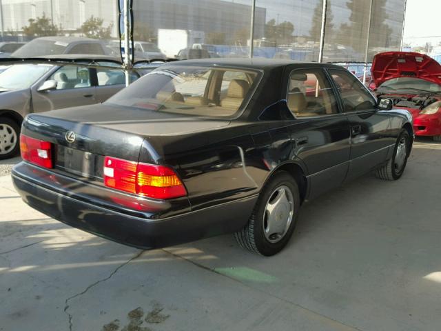 JT8BH28F5W0107879 - 1998 LEXUS LS 400 BLACK photo 4