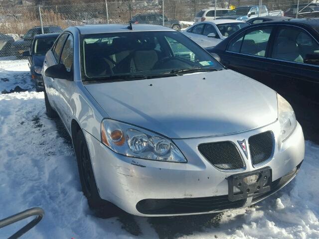 1G2ZG57B594160425 - 2009 PONTIAC G6 SILVER photo 1