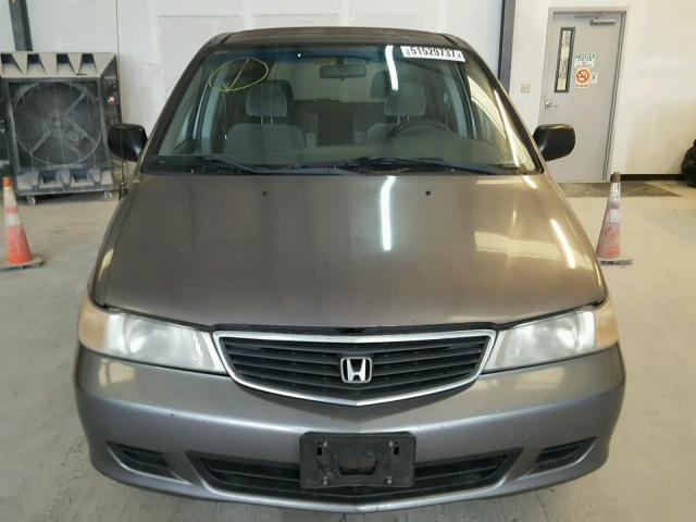 2HKRL1851YH564551 - 2000 HONDA ODYSSEY LX CHARCOAL photo 9