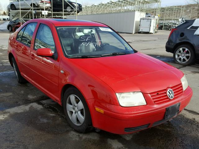 3VWSP69M63M026307 - 2003 VOLKSWAGEN JETTA GLS RED photo 1