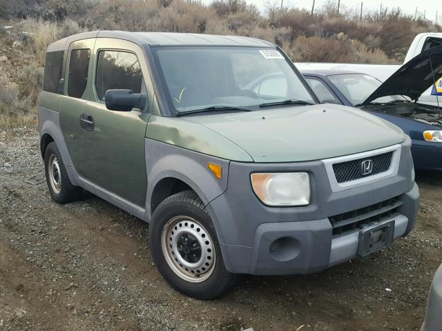 5J6YH28334L024846 - 2004 HONDA ELEMENT LX GREEN photo 1