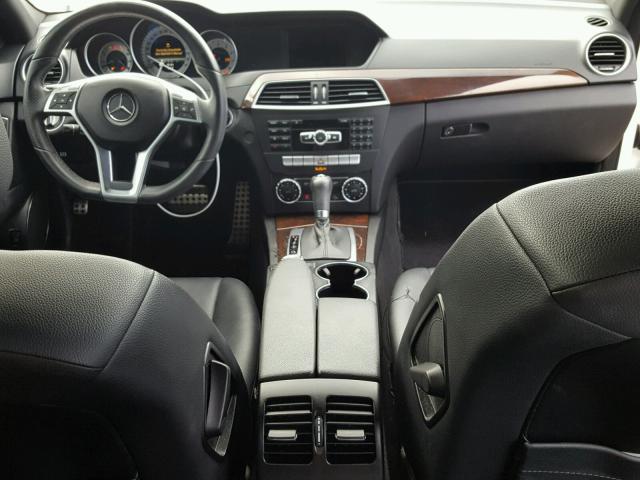 WDDGF4HB5DR272741 - 2013 MERCEDES-BENZ C 250 WHITE photo 9