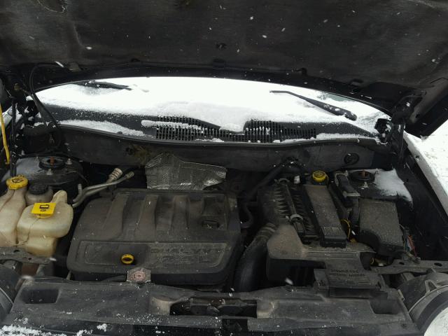 1J8FF47W07D264910 - 2007 JEEP COMPASS BLACK photo 7