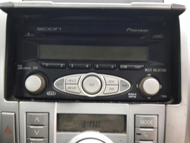 JTKDE167560065750 - 2006 TOYOTA SCION TC MAROON photo 10