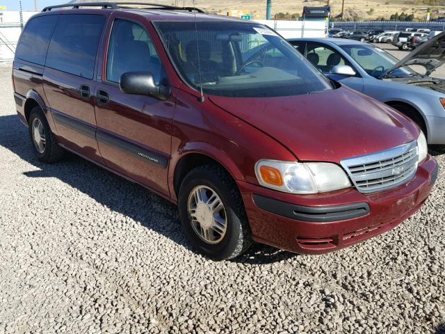 1GNDX03E03D299403 - 2003 CHEVROLET VENTURE RED photo 1