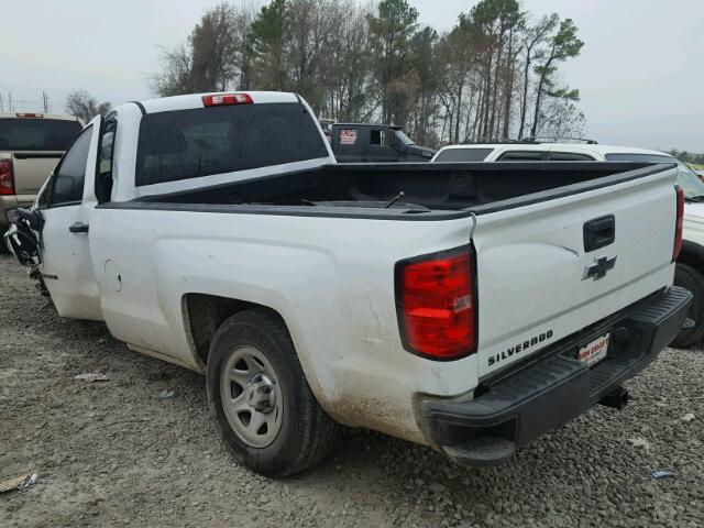 1GCNCNEH5HZ302254 - 2017 CHEVROLET SILVERADO WHITE photo 3