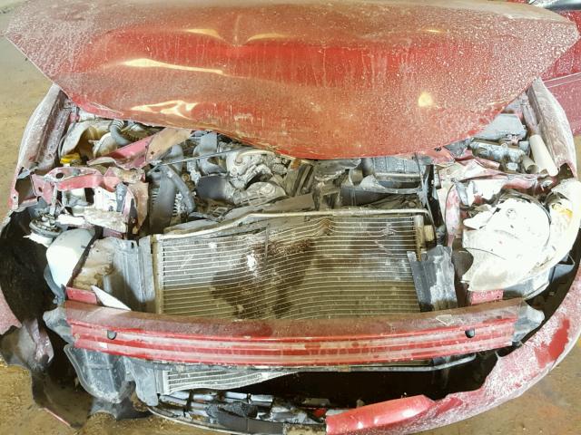 1C3EL46X72N116542 - 2002 CHRYSLER SEBRING LX RED photo 7