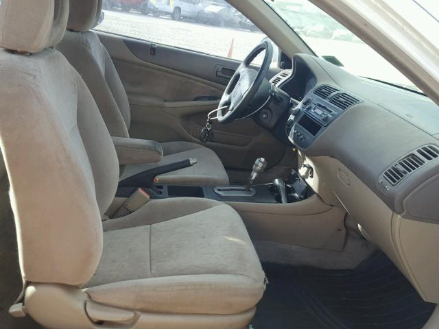 1HGEM22972L073841 - 2002 HONDA CIVIC EX 白色 照片 5