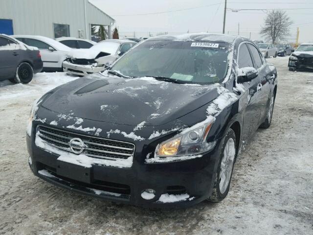 1N4AA5AP6CC831246 - 2012 NISSAN MAXIMA S BLACK photo 2