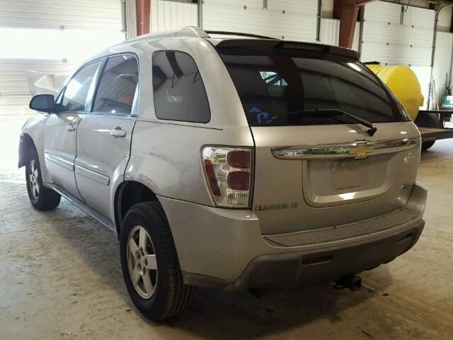 2CNDL73F756194926 - 2005 CHEVROLET EQUINOX LT SILVER photo 3