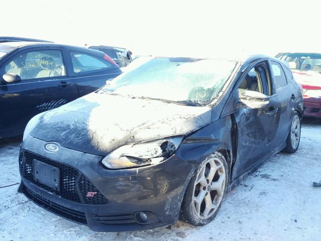 1FADP3L90EL122068 - 2014 FORD FOCUS ST BLACK photo 2