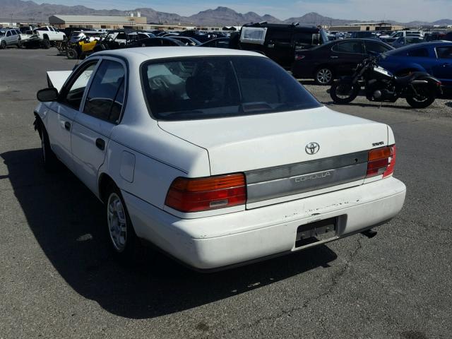 JT2AE04B4R0077770 - 1994 TOYOTA COROLLA WHITE photo 3