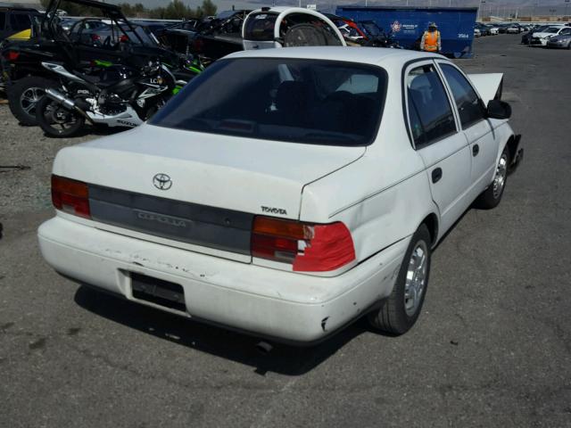 JT2AE04B4R0077770 - 1994 TOYOTA COROLLA WHITE photo 4