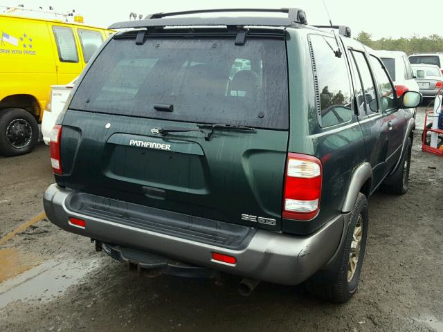 JN8DR07Y31W524927 - 2001 NISSAN PATHFINDER BROWN photo 4