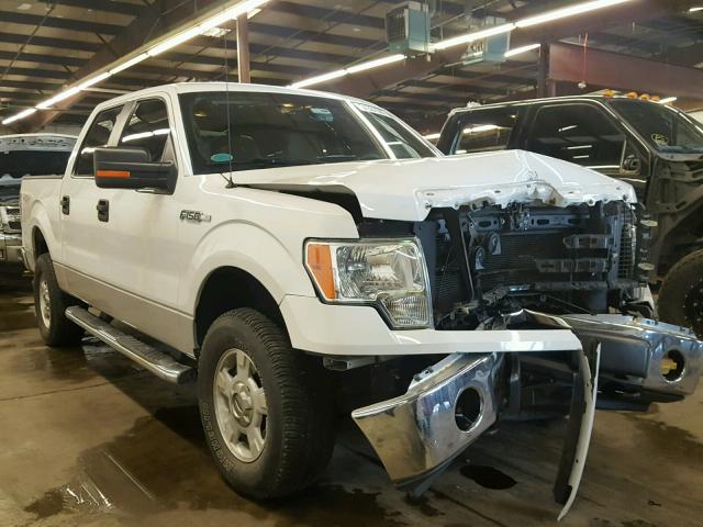 1FTFW1EV5AFB66421 - 2010 FORD F150 SUPER WHITE photo 1