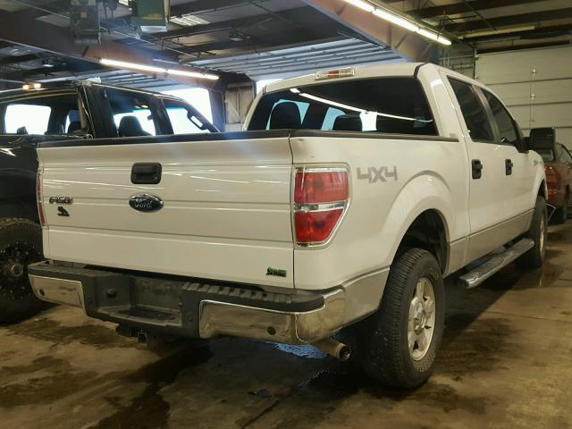 1FTFW1EV5AFB66421 - 2010 FORD F150 SUPER WHITE photo 4