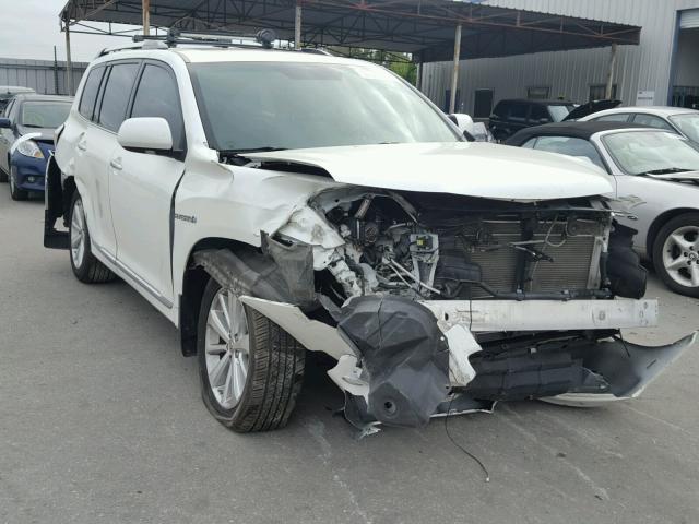 JTEDC3EH5B2003679 - 2011 TOYOTA HIGHLANDER WHITE photo 1