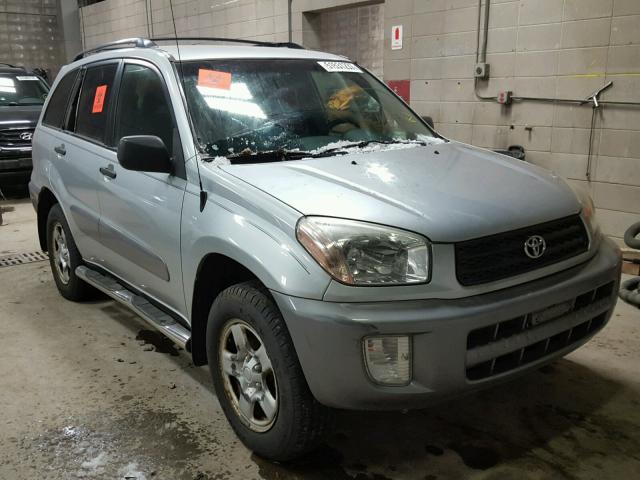 JTEHH20V436082685 - 2003 TOYOTA RAV4 SILVER photo 1