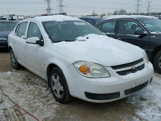 1G1AL55F077148004 - 2007 CHEVROLET COBALT LT WHITE photo 1