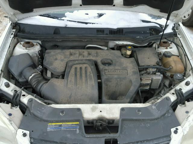 1G1AL55F077148004 - 2007 CHEVROLET COBALT LT WHITE photo 7