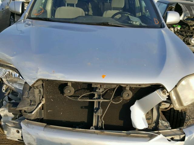 JTEES41A382028255 - 2008 TOYOTA HIGHLANDER SILVER photo 7