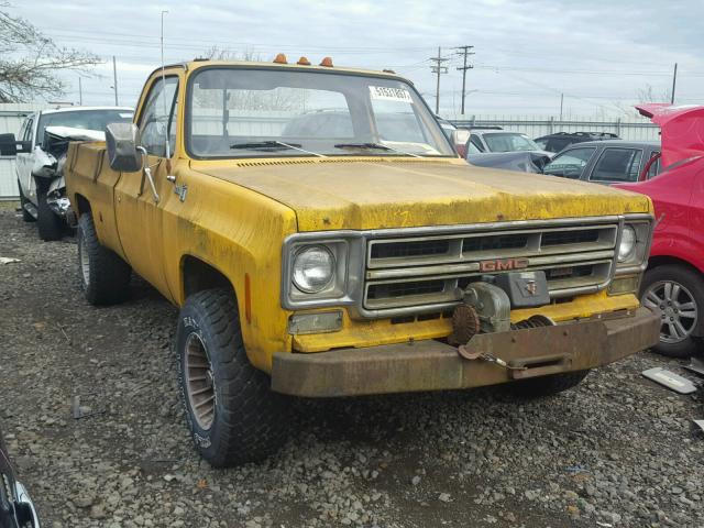 TKU246Z505351 - 1976 GMC PICKUP YELLOW photo 1