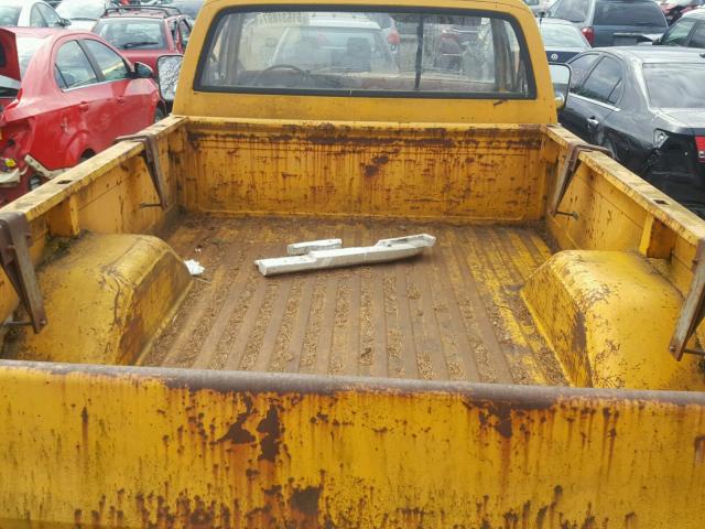 TKU246Z505351 - 1976 GMC PICKUP YELLOW photo 6