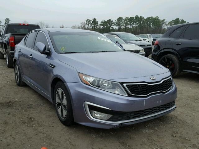 KNAGM4AD5C5025556 - 2012 KIA OPTIMA HYB GRAY photo 1