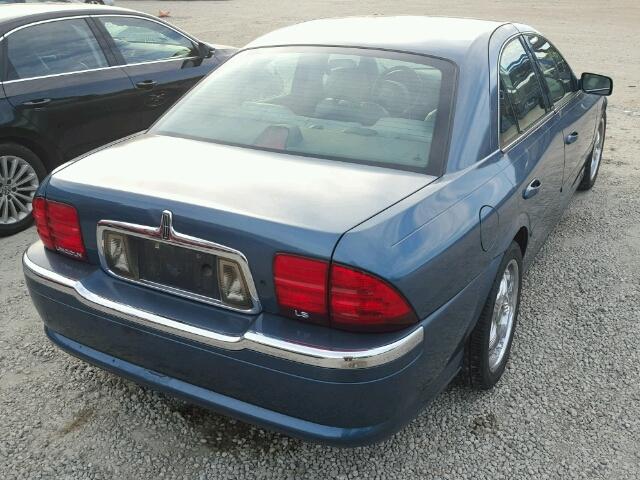 1LNHM86S71Y616923 - 2001 LINCOLN LS BLUE photo 4