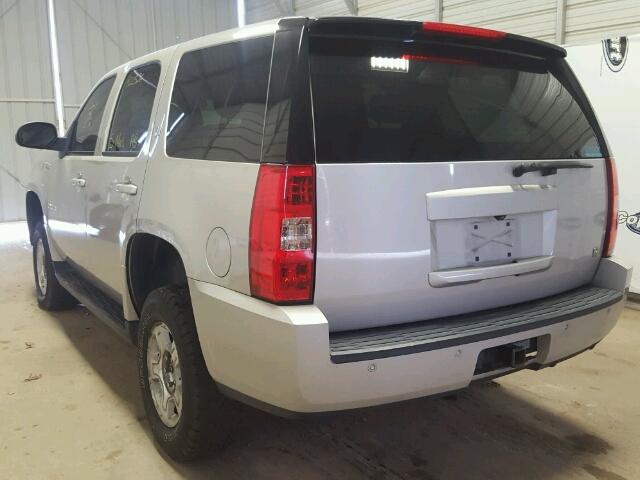 1GKFK13598R221559 - 2008 GMC YUKON HYBR GRAY photo 3