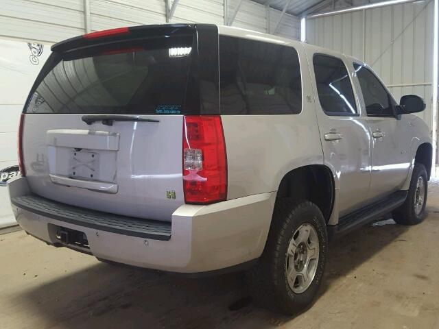 1GKFK13598R221559 - 2008 GMC YUKON HYBR GRAY photo 4